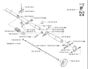 Page K Diagram and Parts List for 326 P5 X-Series 2002-05 Husqvarna Pole Saw