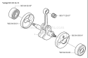 Page F Diagram and Parts List for 326 P5 X-Series 2006-07 Husqvarna Pole Saw