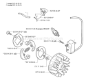 Page H Diagram and Parts List for 326 P5 X-Series 2006-07 Husqvarna Pole Saw