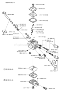 Page C Diagram and Parts List for 326SX 326 SX 2002-10 Husqvarna Sweeper