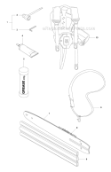 Accessories Diagram and Parts List for 327PT5S 2011-06 Husqvarna Pole Saw