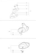 Accessories 2 Diagram and Parts List for 327RJX 2009-10 Husqvarna Brush Cutter