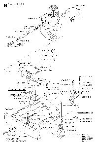 Steering Diagram and Parts List for RIDERPRO18 (953521901)(2004-01) Husqvarna Lawn Tractor