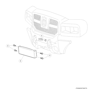 Part Location Diagram of 603003394 Husqvarna Screw, M10 X 1.25 X 30 Hex Black