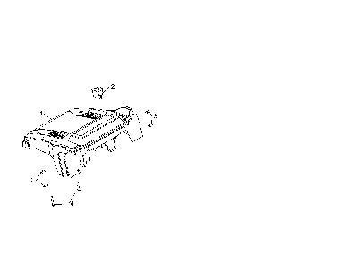 Console base Diagram and Parts List for ST224-96193009602  Husqvarna Snow Blower