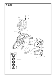 Part Location Diagram of 593352101 Husqvarna Trigger