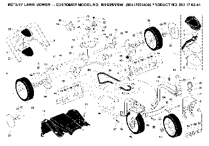 Part Location Diagram of 532195752 Husqvarna Cable