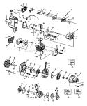 Engine Diagram and Parts List for 32R 1990-01 Husqvarna Trimmer