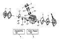 Page A Diagram and Parts List for 32L 32 L 1996-10 Husqvarna Trimmer