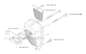 Muffler Diagram and Parts List for 333R 2005-06 Husqvarna Brush Cutter