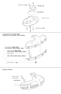 Guards Diagram and Parts List for 333R 2006-10 Husqvarna Brush Cutter