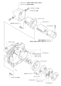 Clutch Diagram and Parts List for 333R 2007-01 Husqvarna Brush Cutter