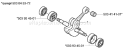 Page G Diagram and Parts List for 334T 334 T 2003-11 Husqvarna Chainsaw