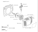 Page K Diagram and Parts List for 334T 334 T 2004-01 Husqvarna Chainsaw