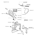 Part Location Diagram of 503935205 Husqvarna Brake Assembly
