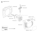 Part Location Diagram of 544064304 Husqvarna Starter Assembly