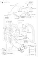 Part Location Diagram of 503823302 Husqvarna Vibration Absorber