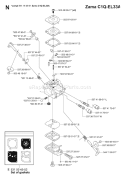 Part Location Diagram of 537388301 Husqvarna Throttle Flap