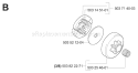 Part Location Diagram of 503714003 Husqvarna Clutch