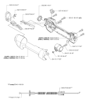 Handle  Controls Diagram and Parts List for 335RJX 2007-01 Husqvarna Brush Cutter