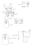 Harness Diagram and Parts List for 335RJX 2007-01 Husqvarna Brush Cutter