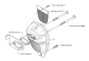 Muffler Diagram and Parts List for 335RJX 2007-01 Husqvarna Brush Cutter