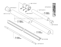 Shaft Diagram and Parts List for 335RJX 2007-01 Husqvarna Brush Cutter