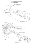 Clutch Diagram and Parts List for 335RJX 2007-01 Husqvarna Brush Cutter
