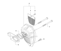 Muffler Diagram and Parts List for 335RJX 2008-10 Husqvarna Brush Cutter