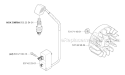 Ignition System Diagram and Parts List for 335RX 2005-06 Husqvarna Brush Cutter