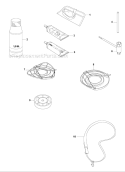 Accessories 1 Diagram and Parts List for 335RX 2008-10 Husqvarna Brush Cutter