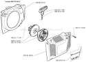 Page J Diagram and Parts List for 335XPT 335 XPT 1997-01 Husqvarna Chainsaw