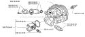 Page H Diagram and Parts List for 335XPT 335 XPT 1997-01 Husqvarna Chainsaw