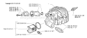 Page H Diagram and Parts List for 335XPT 335 XPT 1999-03 Husqvarna Chainsaw