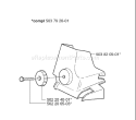 Page B Diagram and Parts List for 335XPT 335 XPT 2001-05 Husqvarna Chainsaw