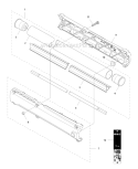 Shaft Diagram and Parts List for 336FR 2011-02 Husqvarna Brush Cutter