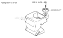 Page E Diagram and Parts List for 336 2004-01 Husqvarna Chainsaw