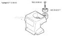 Page E Diagram and Parts List for 336 2005-03 Husqvarna Chainsaw