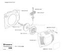 Page K Diagram and Parts List for 336 2006-09 Husqvarna Chainsaw