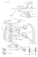 Page L Diagram and Parts List for 338XPT 338 XPT 2003-05 Husqvarna Chainsaw