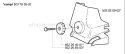 Page C Diagram and Parts List for 338XPT 338 XPT 2003-11 Husqvarna Chainsaw