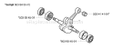 Page G Diagram and Parts List for 338XPT 338 XPT 2003-11 Husqvarna Chainsaw