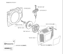 Page K Diagram and Parts List for 338XPT 338 XPT 2004-01 Husqvarna Chainsaw