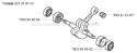 Page G Diagram and Parts List for 338XPT 338 XPT 2005-03 Husqvarna Chainsaw