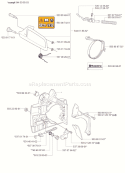 Page B Diagram and Parts List for 338XPT 338 XPT 2006-01 Husqvarna Chainsaw