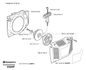 Page J Diagram and Parts List for 339XPT 339 XPT 2005-03 Husqvarna Chainsaw