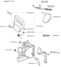 Page C Diagram and Parts List for 339XP 339 XP 2003-10 Husqvarna Chainsaw