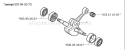 Page F Diagram and Parts List for 339XP 339 XP 2004-01 Husqvarna Chainsaw