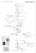 Page B Diagram and Parts List for 339XP 339 XP 2006-09 Husqvarna Chainsaw
