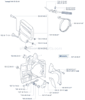 Part Location Diagram of 544005504 Husqvarna Chain Brake Assembly